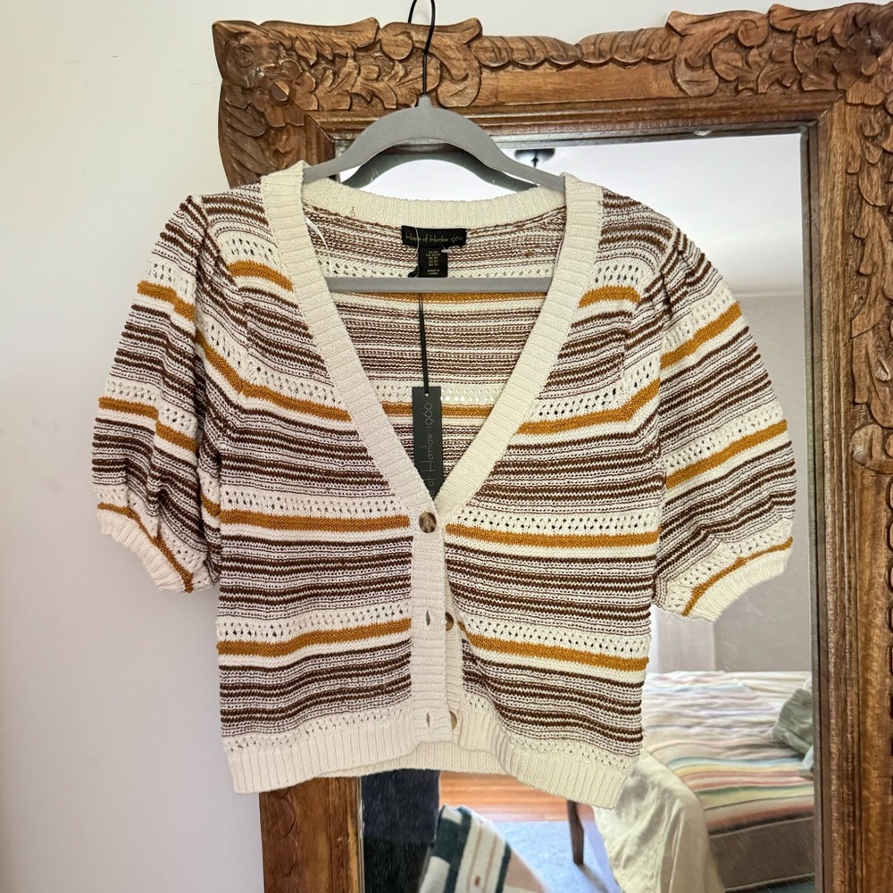 NWT House of Harlow 1960 Cardigan sweater